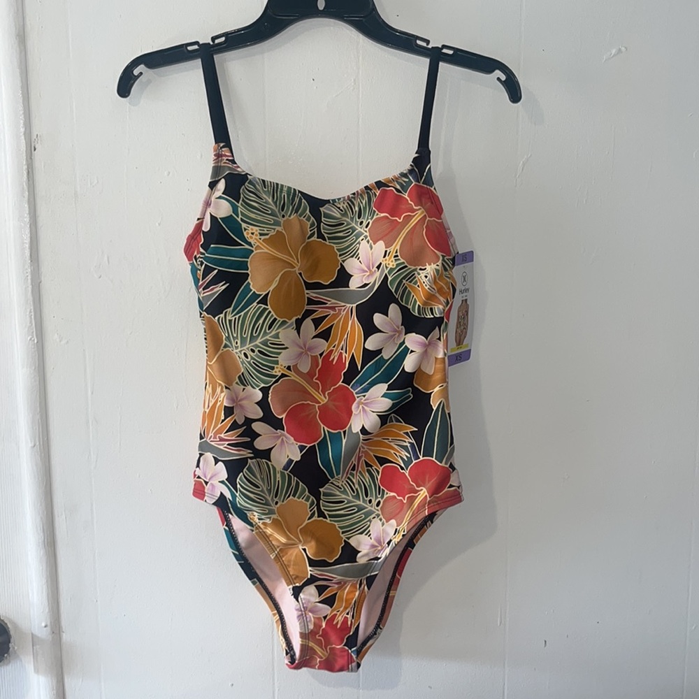 HURLEY One Piece Swimsuit Sz XS